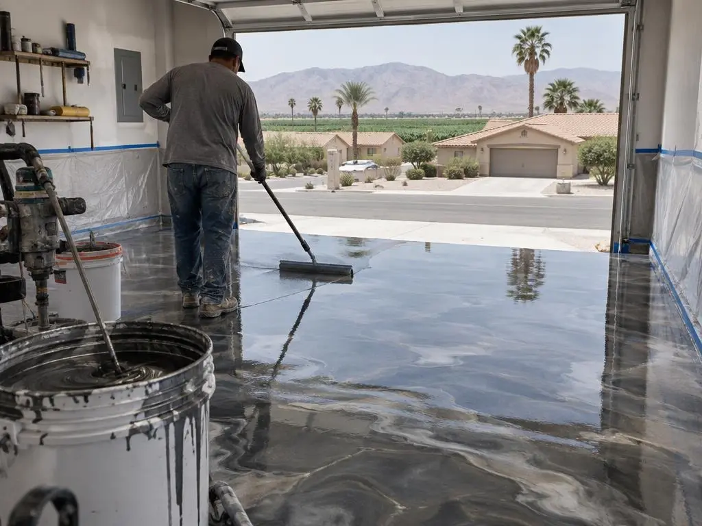 Metallic Epoxy Floors in Yuma, AZ