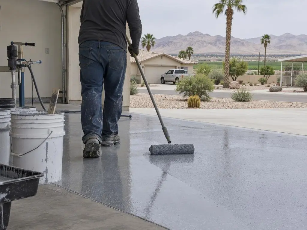 Polyaspartic Floor Coating in Yuma, AZ